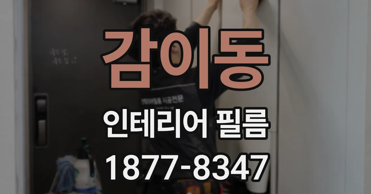 감이동 인테리어 필름