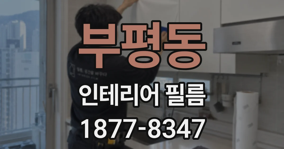 부평동 인테리어 필름