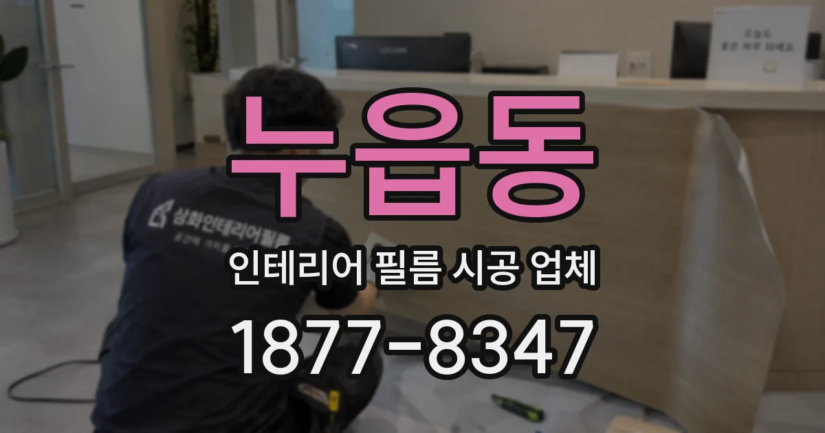 누읍동 인테리어 필름 시공 업체