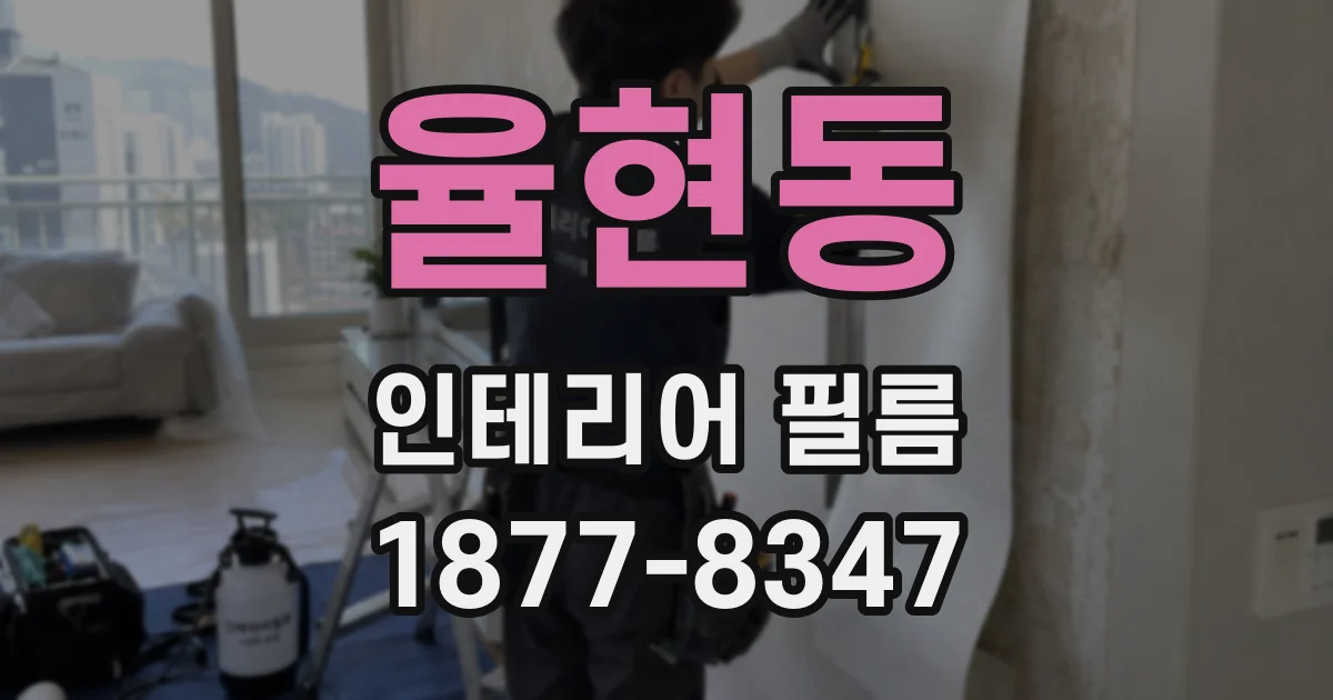 율현동 인테리어 필름