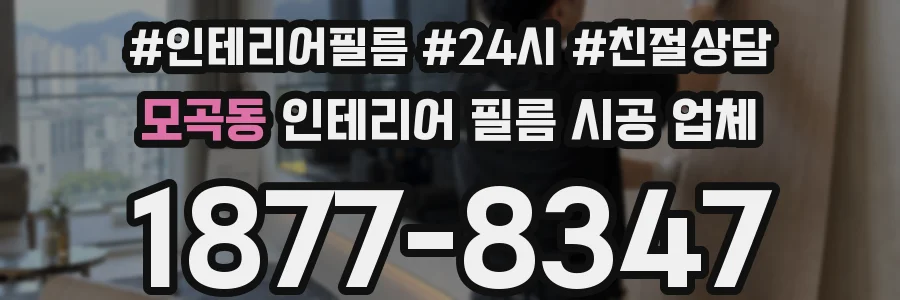 모곡동 인테리어 필름 시공 업체