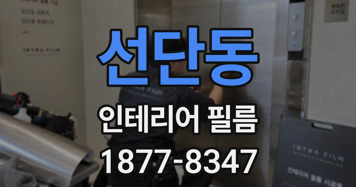 선단동 인테리어 필름
