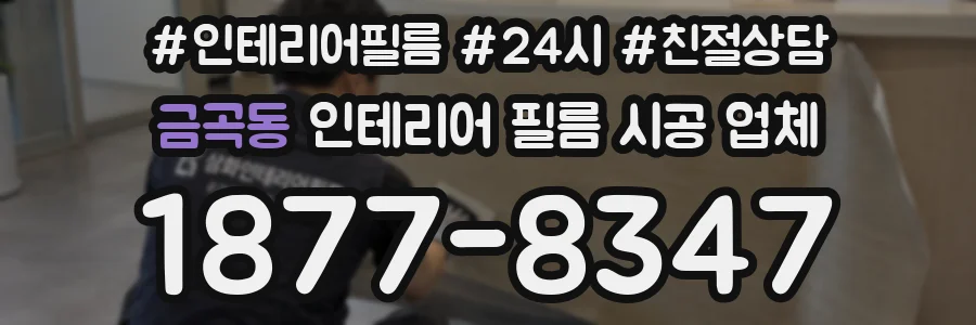 금곡동 인테리어 필름 시공 업체