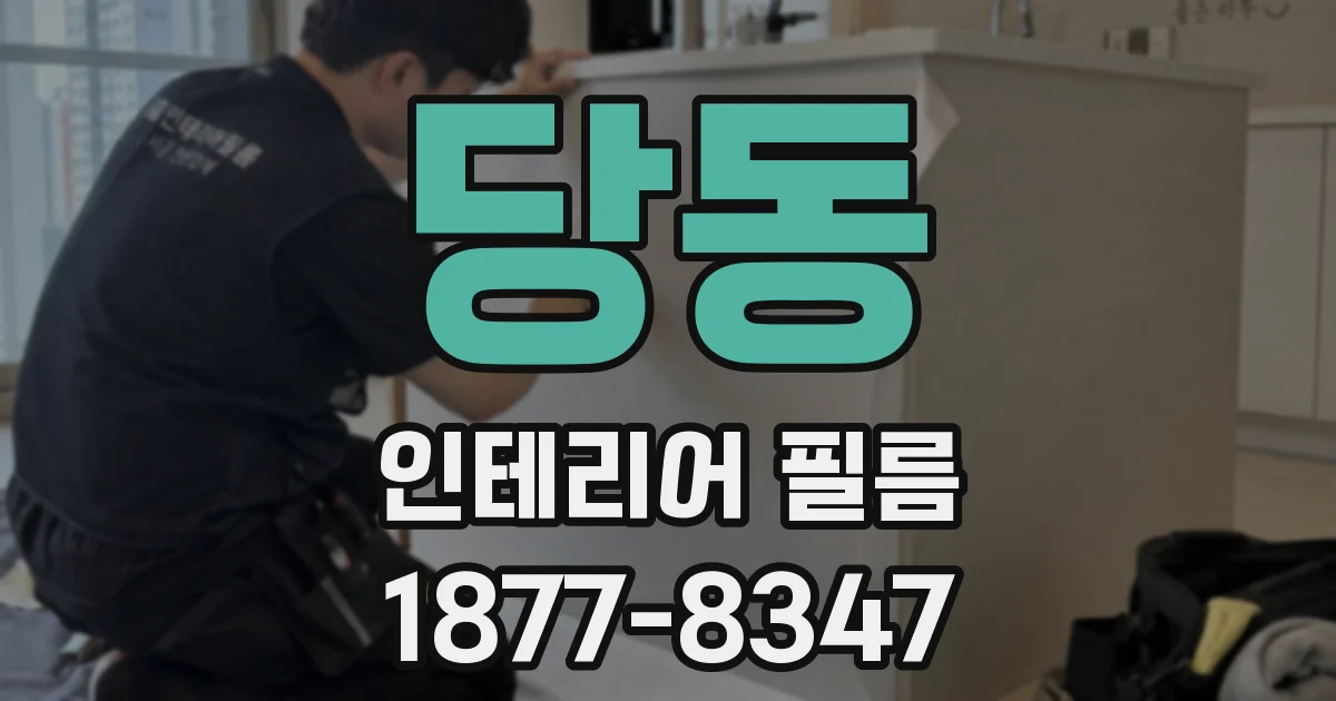 당동 인테리어 필름