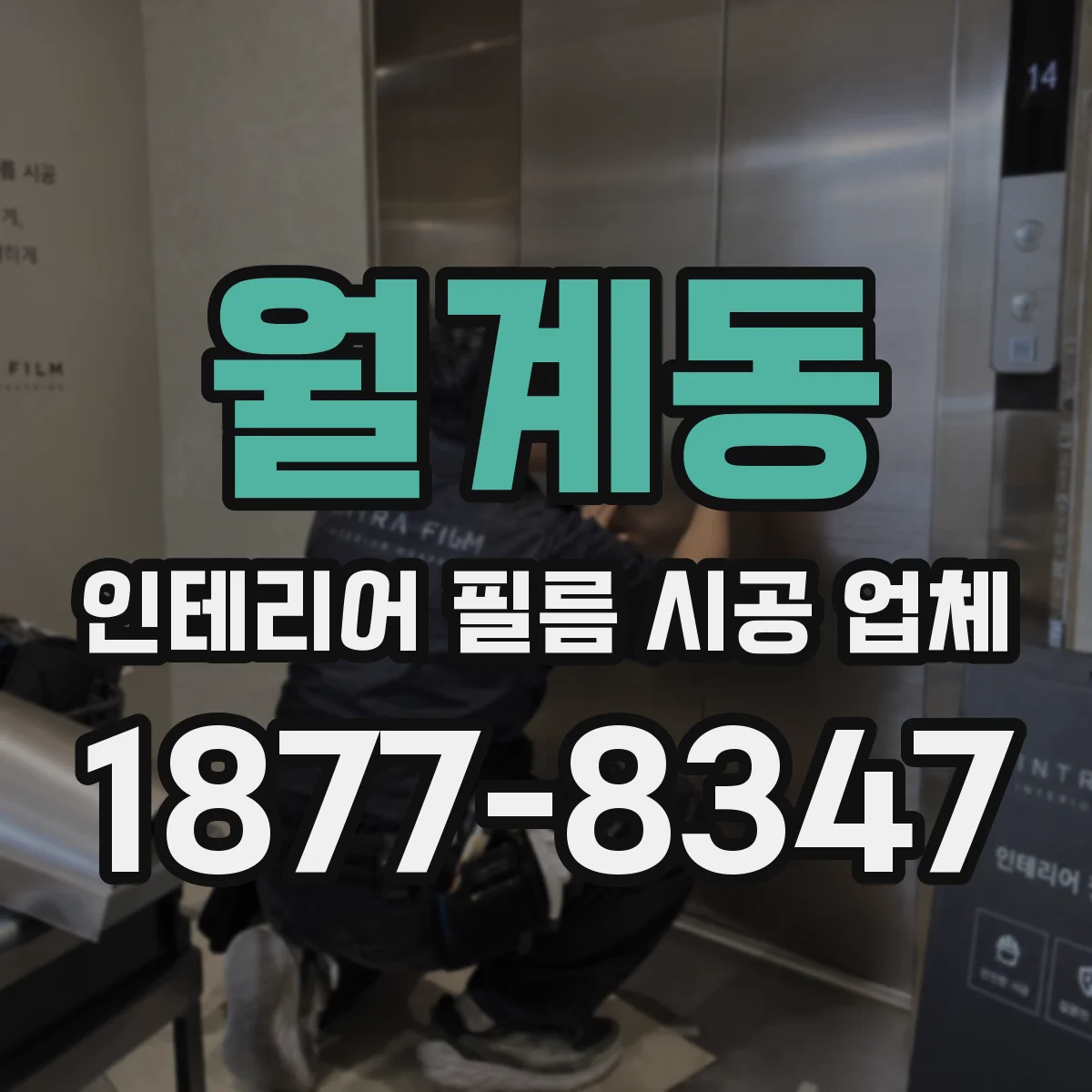 월계동 인테리어 필름 시공 업체
