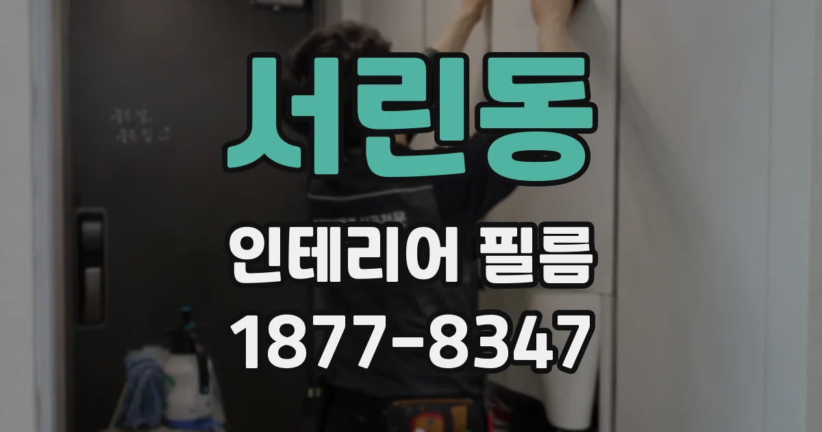 서린동 인테리어 필름