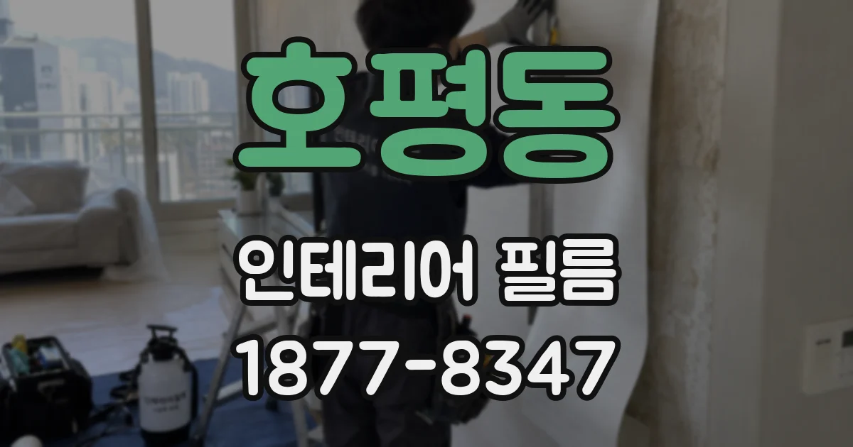 호평동 인테리어 필름