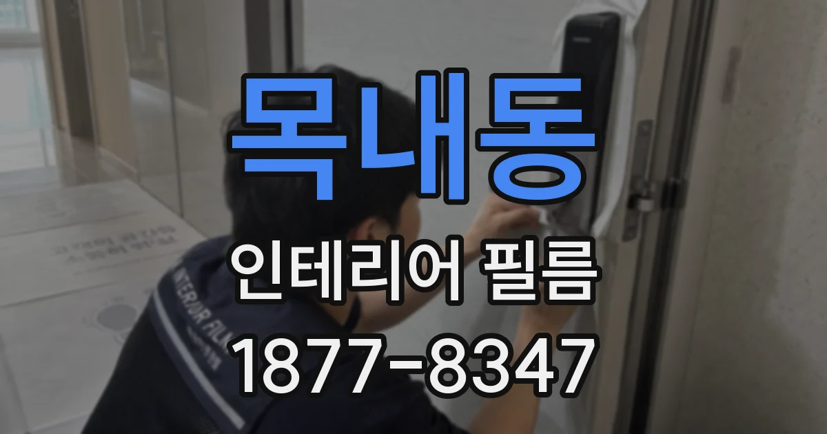 목내동 인테리어 필름