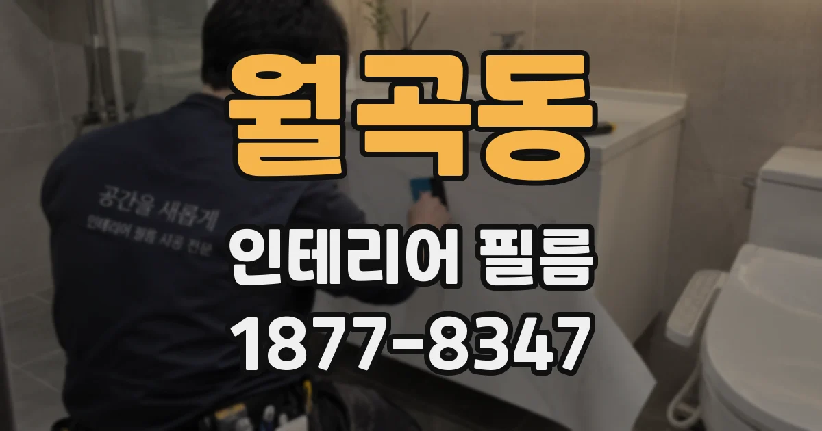 월곡동 인테리어 필름