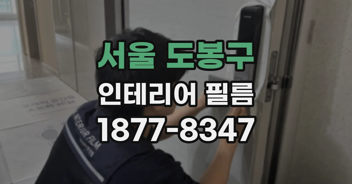 서울 도봉구 인테리어 필름