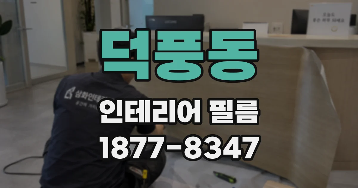 덕풍동 인테리어 필름