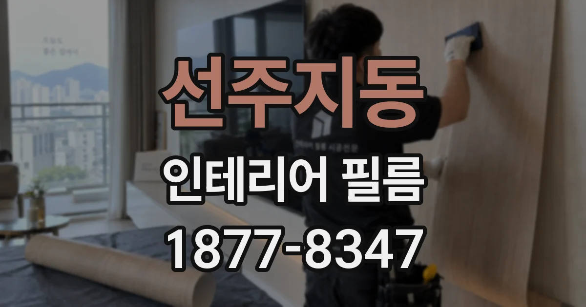 선주지동 인테리어 필름