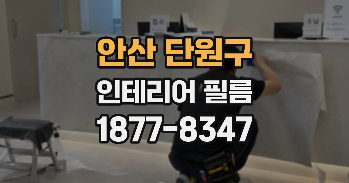 안산 단원구 인테리어 필름