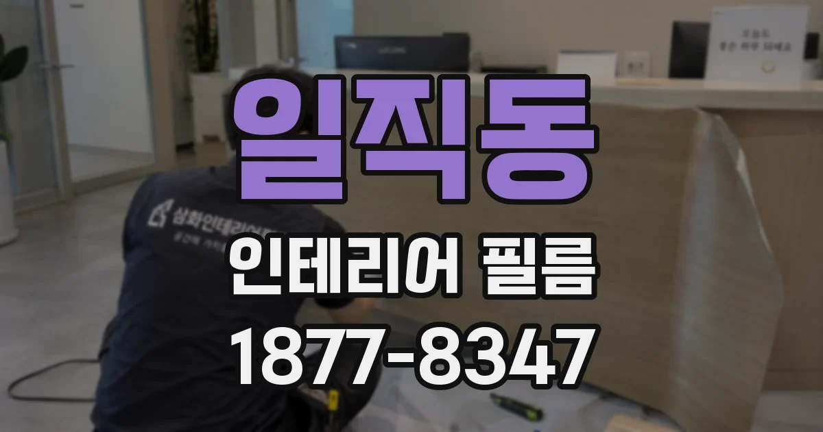 일직동 인테리어 필름