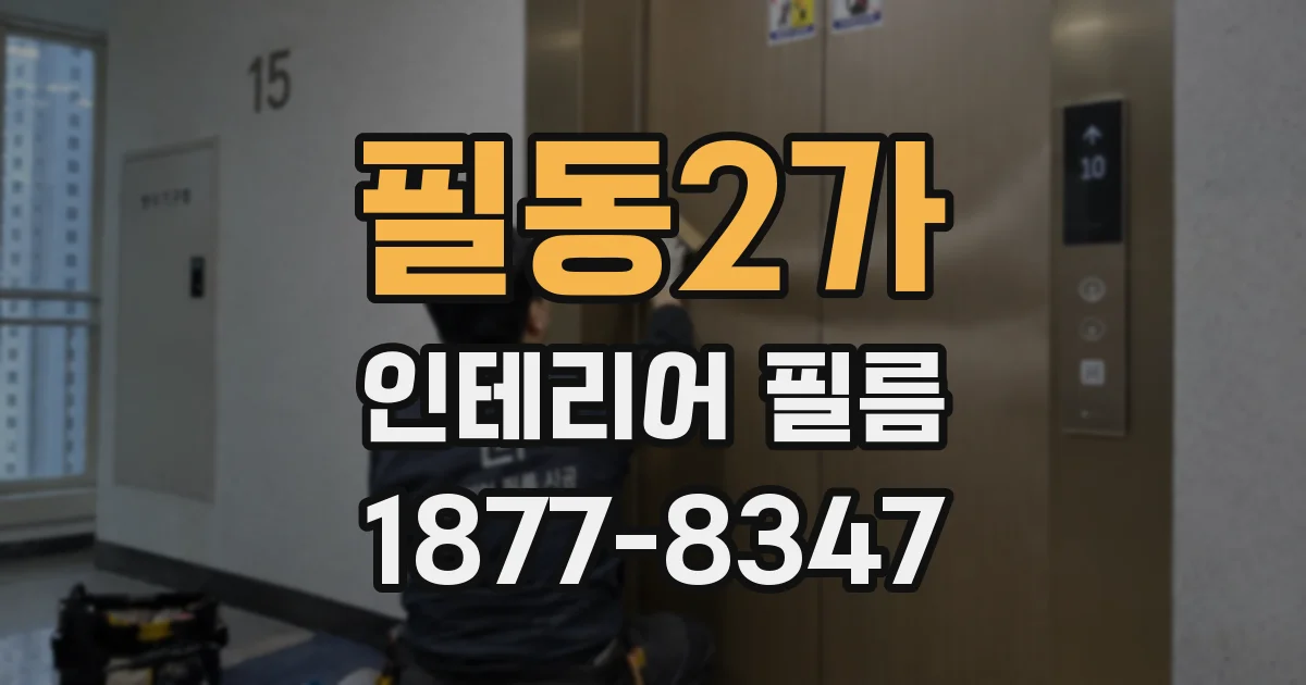 필동2가 인테리어 필름