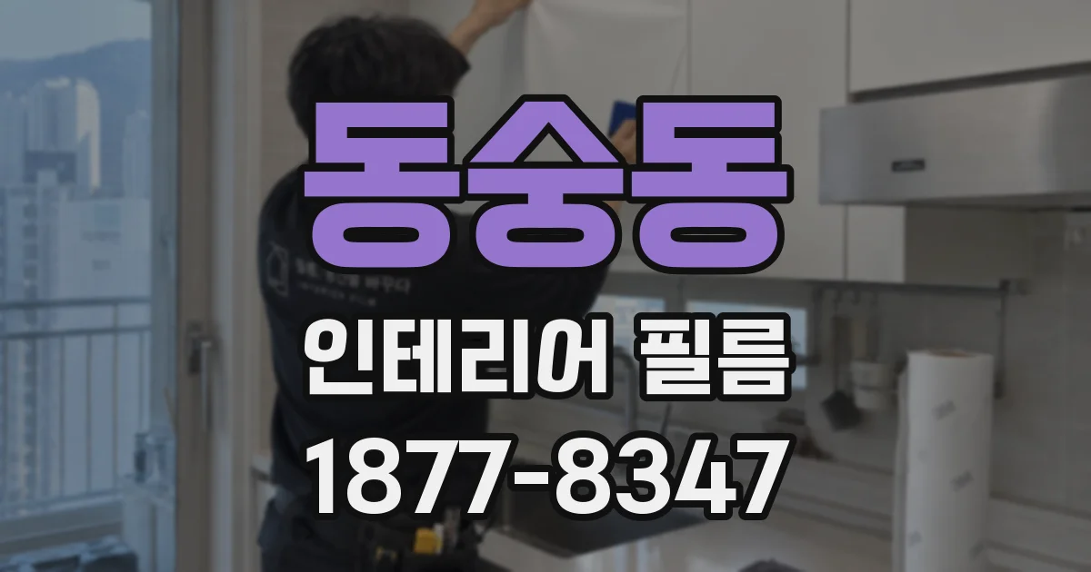 동숭동 인테리어 필름