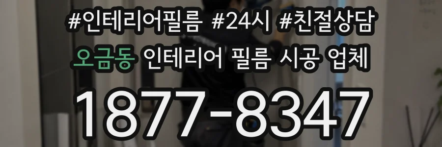 오금동 인테리어 필름 시공 업체