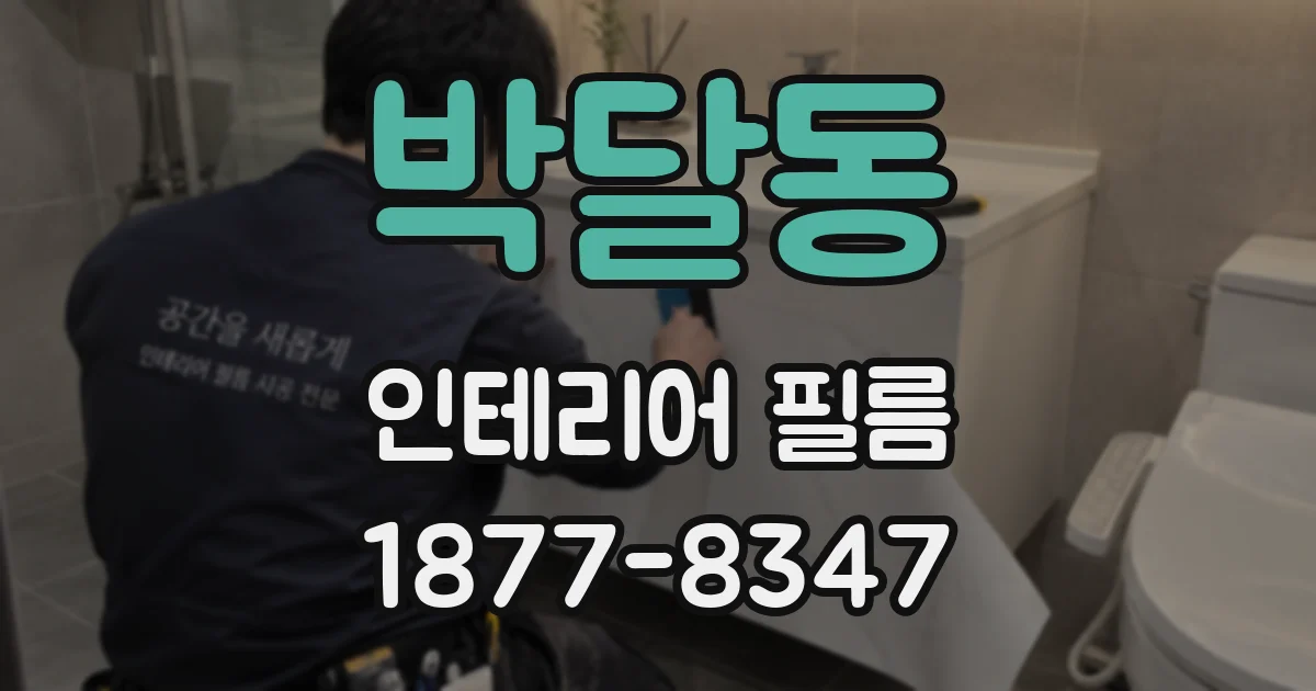 박달동 인테리어 필름