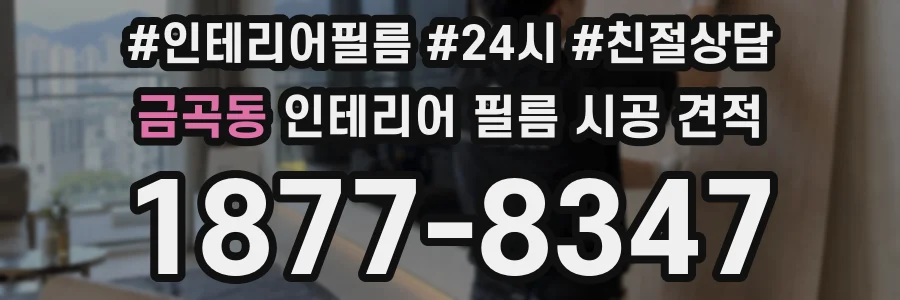 금곡동 인테리어 필름 시공 견적
