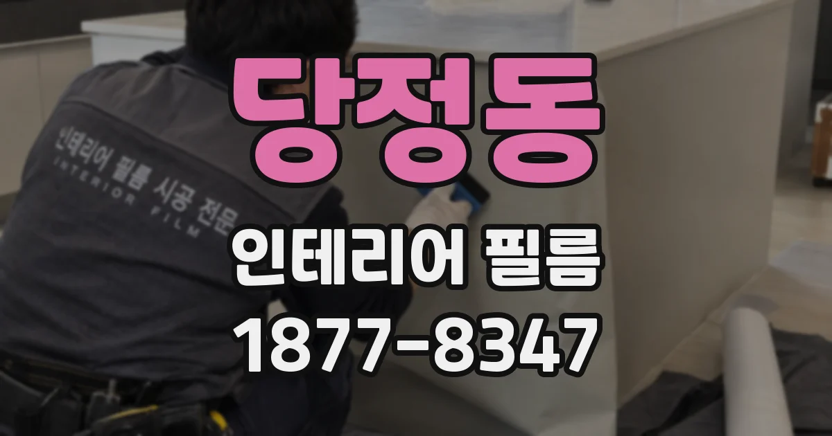 당정동 인테리어 필름