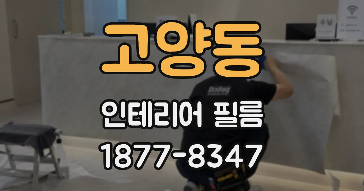 고양동 인테리어 필름