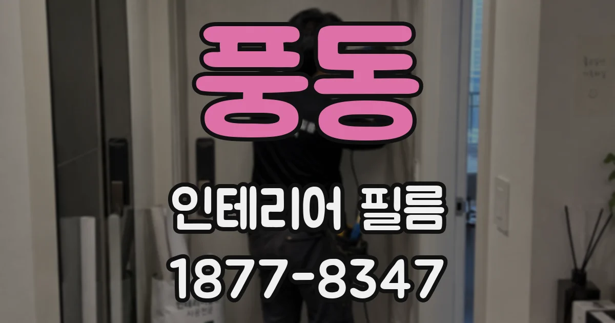 풍동 인테리어 필름