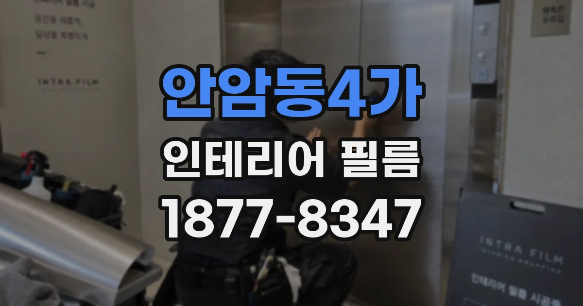 안암동4가 인테리어 필름