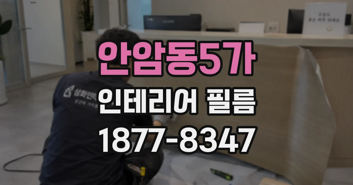 안암동5가 인테리어 필름