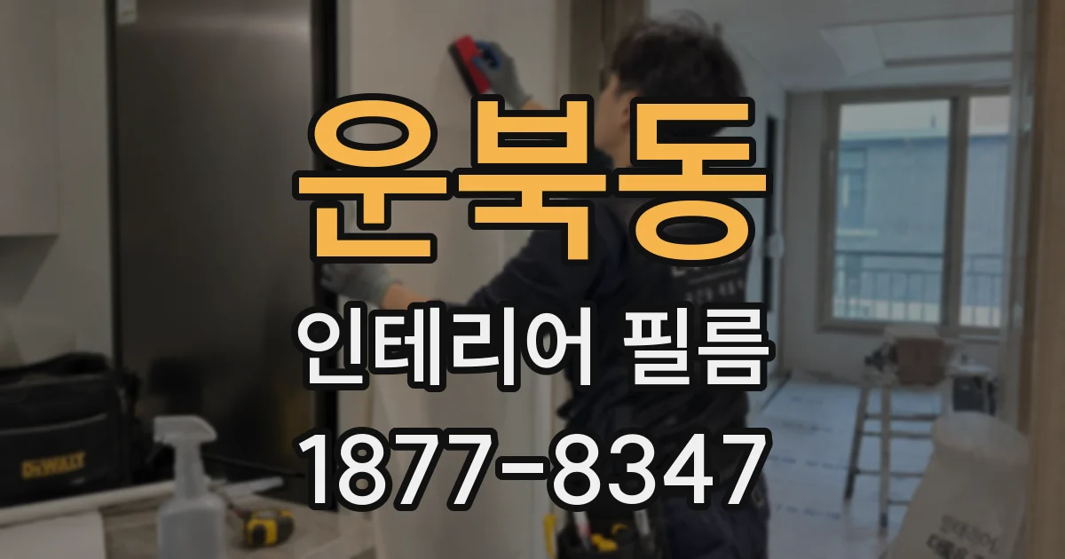 운북동 인테리어 필름