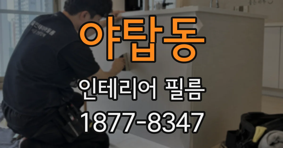 야탑동 인테리어 필름