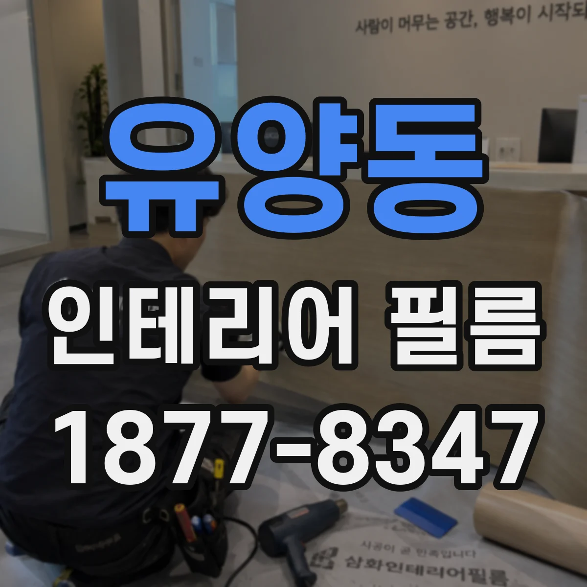 유양동 인테리어 필름