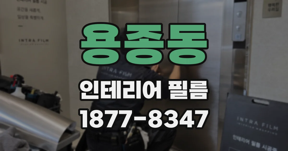 용종동 인테리어 필름