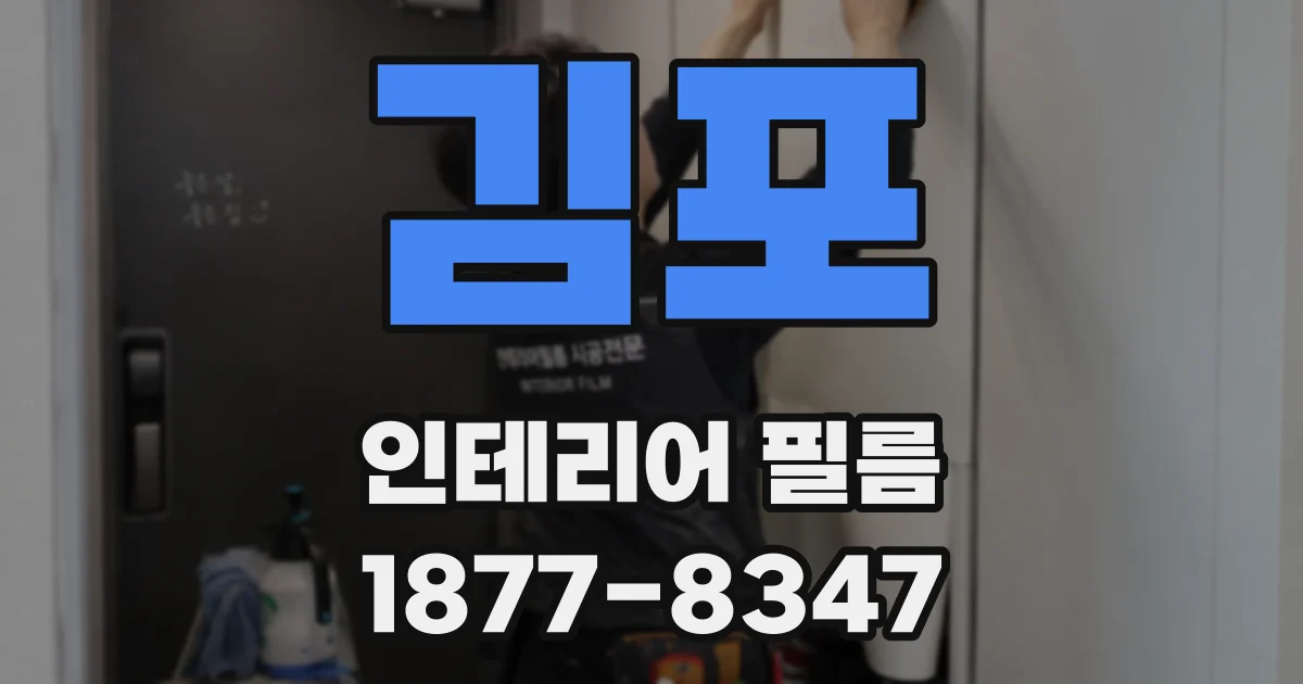 김포 인테리어 필름