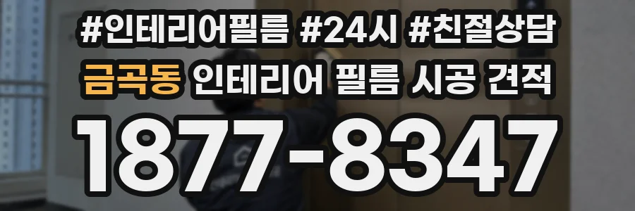 금곡동 인테리어 필름 시공 견적