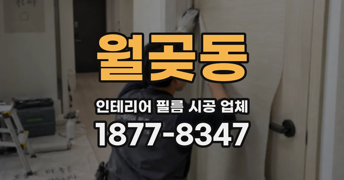 월곶동 인테리어 필름 시공 업체