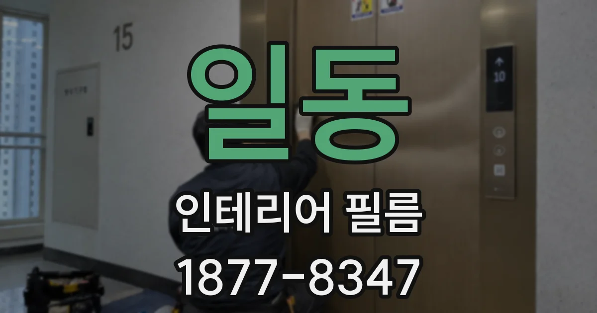 일동 인테리어 필름