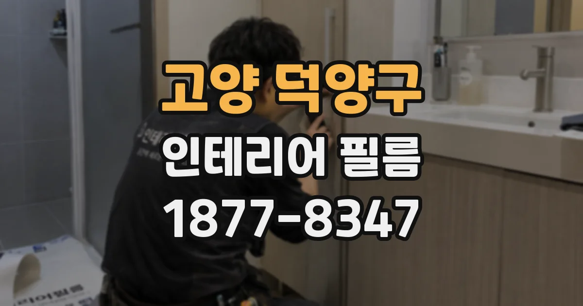 고양 덕양구 인테리어 필름
