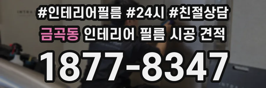 금곡동 인테리어 필름 시공 견적