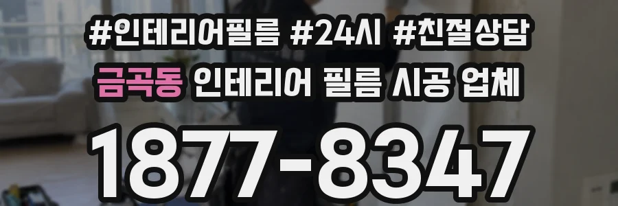 금곡동 인테리어 필름 시공 업체