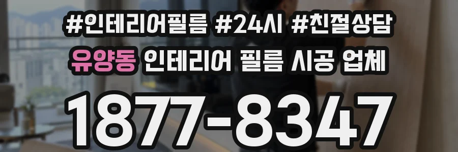 유양동 인테리어 필름 시공 업체