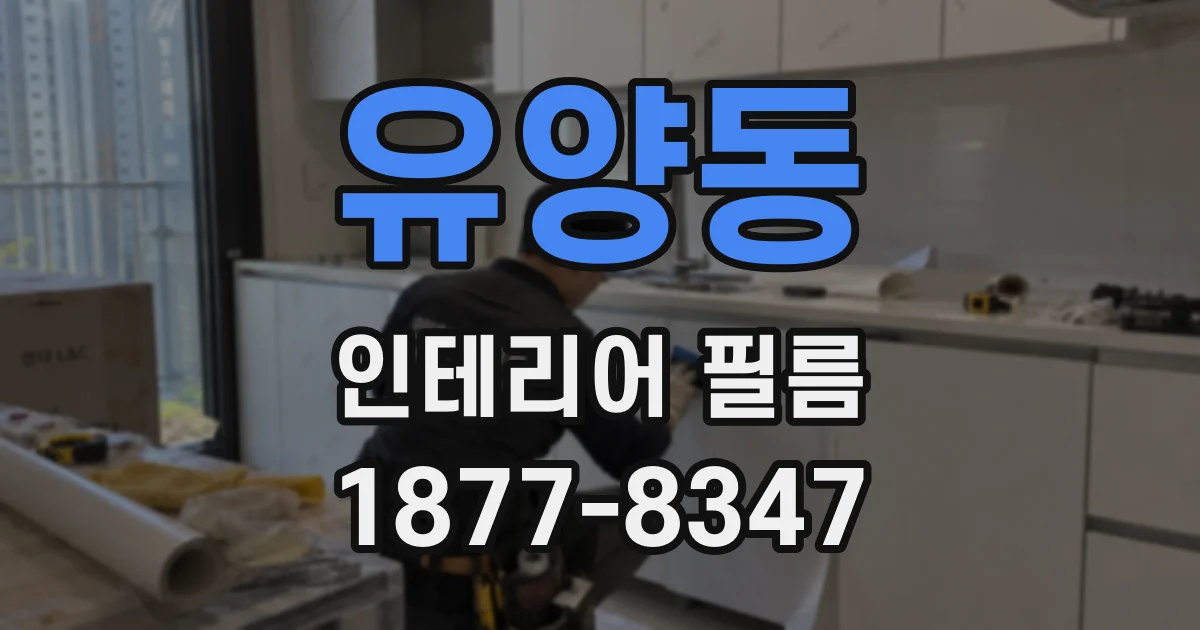 유양동 인테리어 필름