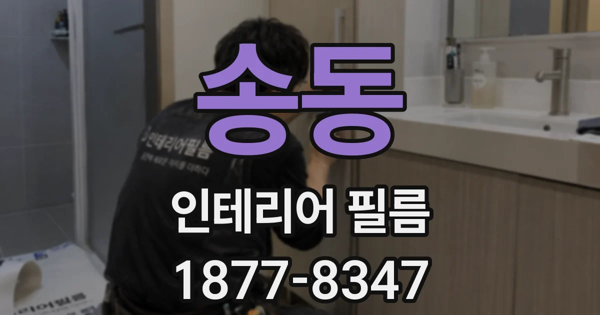 송동 인테리어 필름