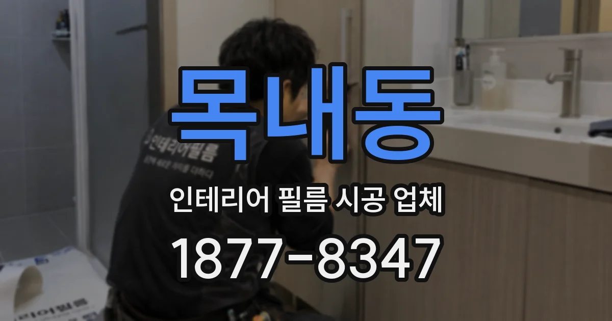 목내동 인테리어 필름 시공 업체