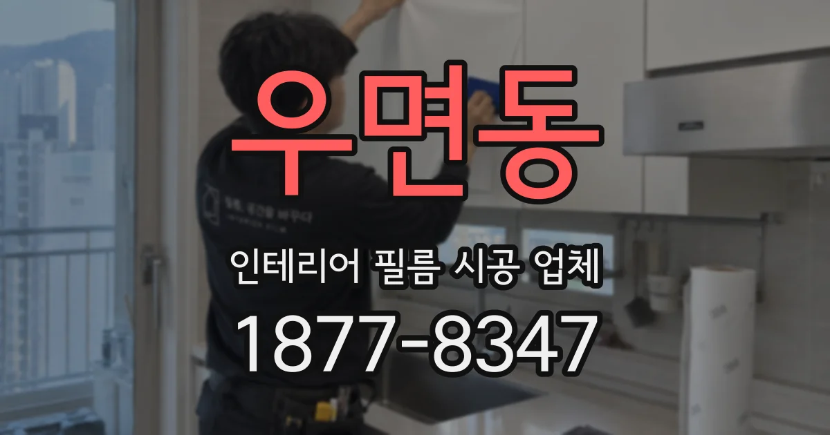 우면동 인테리어 필름 시공 업체