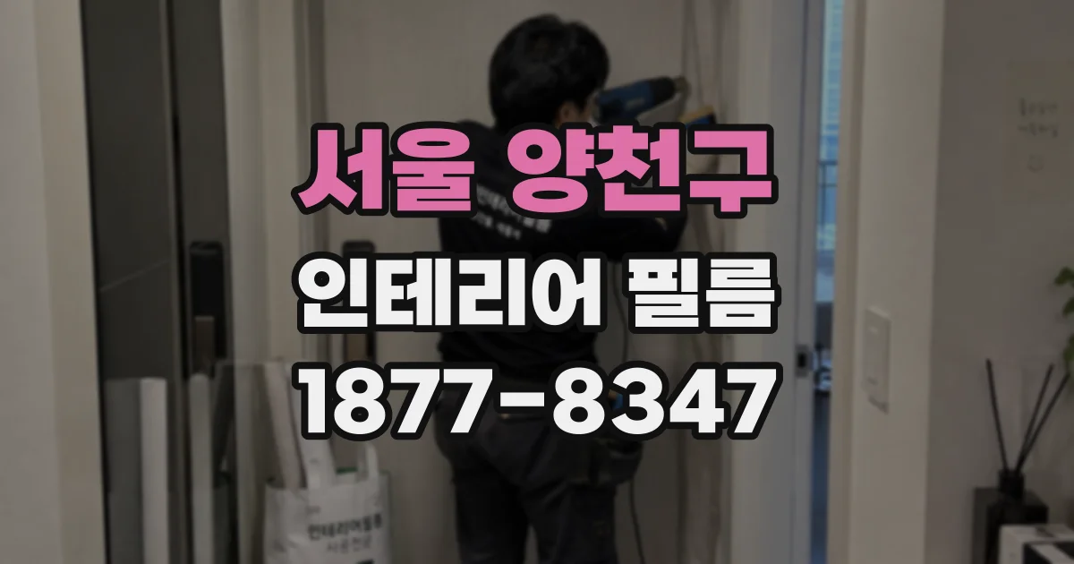 서울 양천구 인테리어 필름