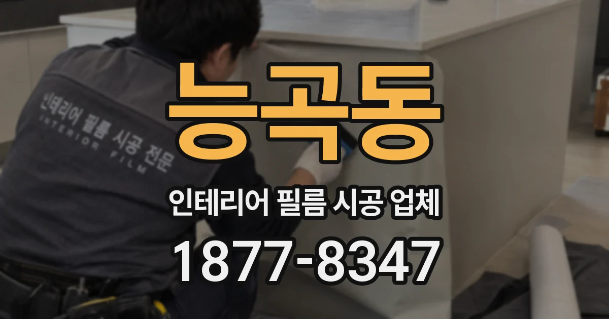 능곡동 인테리어 필름 시공 업체