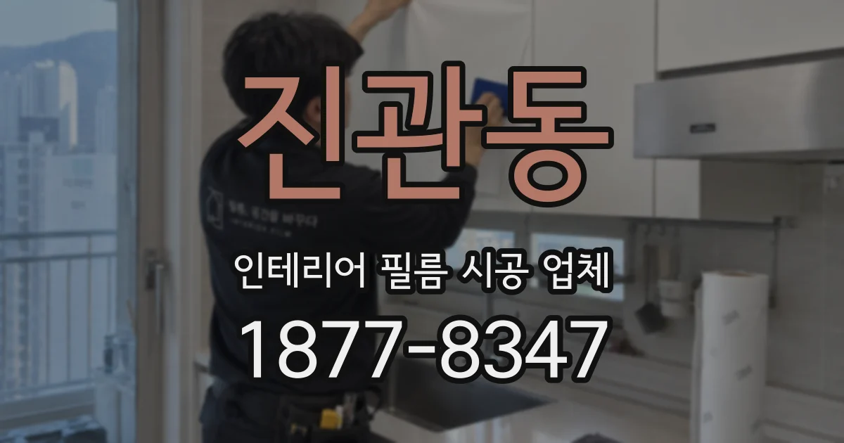 진관동 인테리어 필름 시공 업체