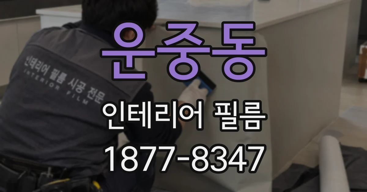 운중동 인테리어 필름