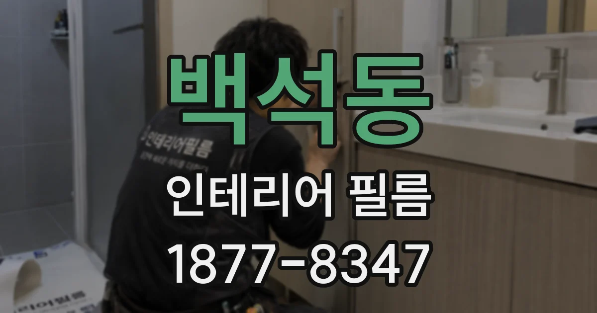 백석동 인테리어 필름