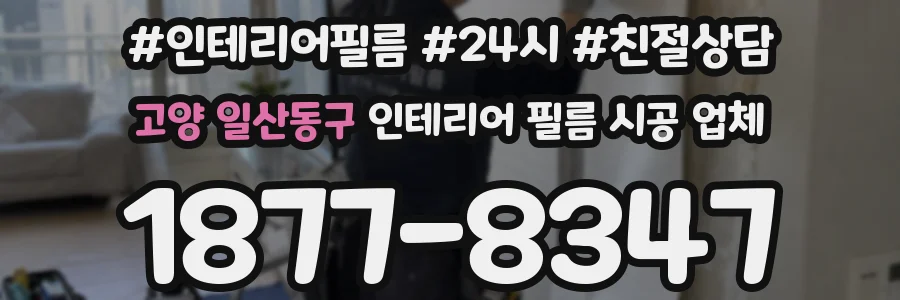 고양 일산동구 인테리어 필름 시공 업체